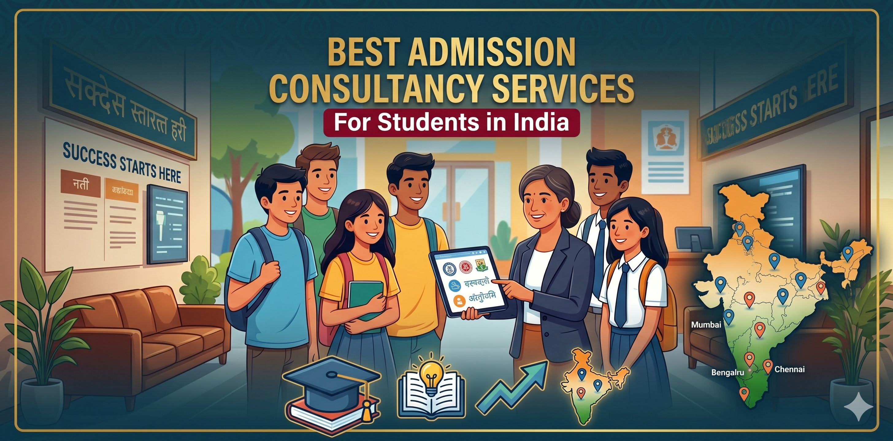 Best Admission Consultancy Services for Students in India
